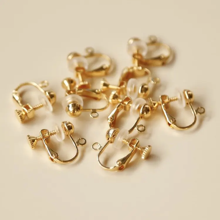 Clip-On Converter Kit, Earrings Clip Adapter With Pain-Relief Pads, DIY Earring,Stud,Clip Accessories - view 2
