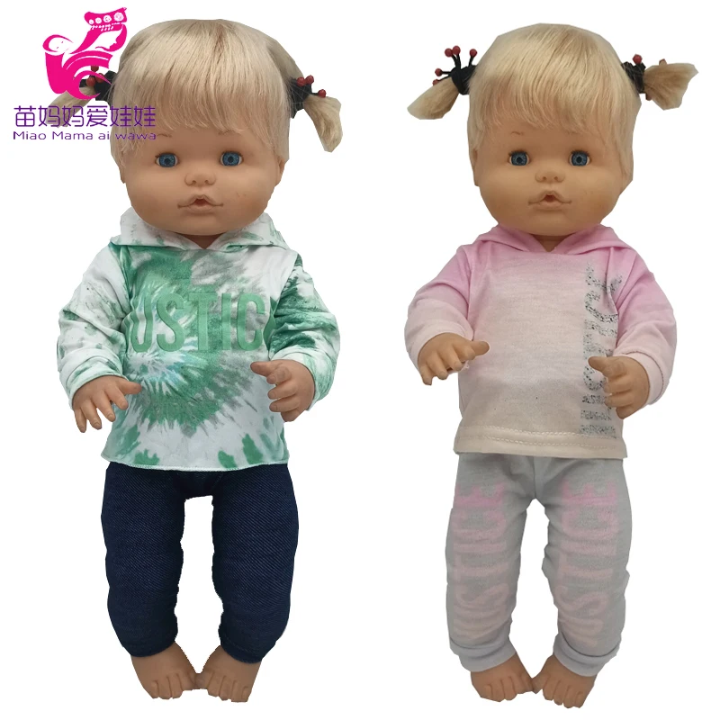 38 Cm Baby Doll Long Coat for 40cm Nenuco  Ropa Y Su Hermanita Doll Clothes Accessories