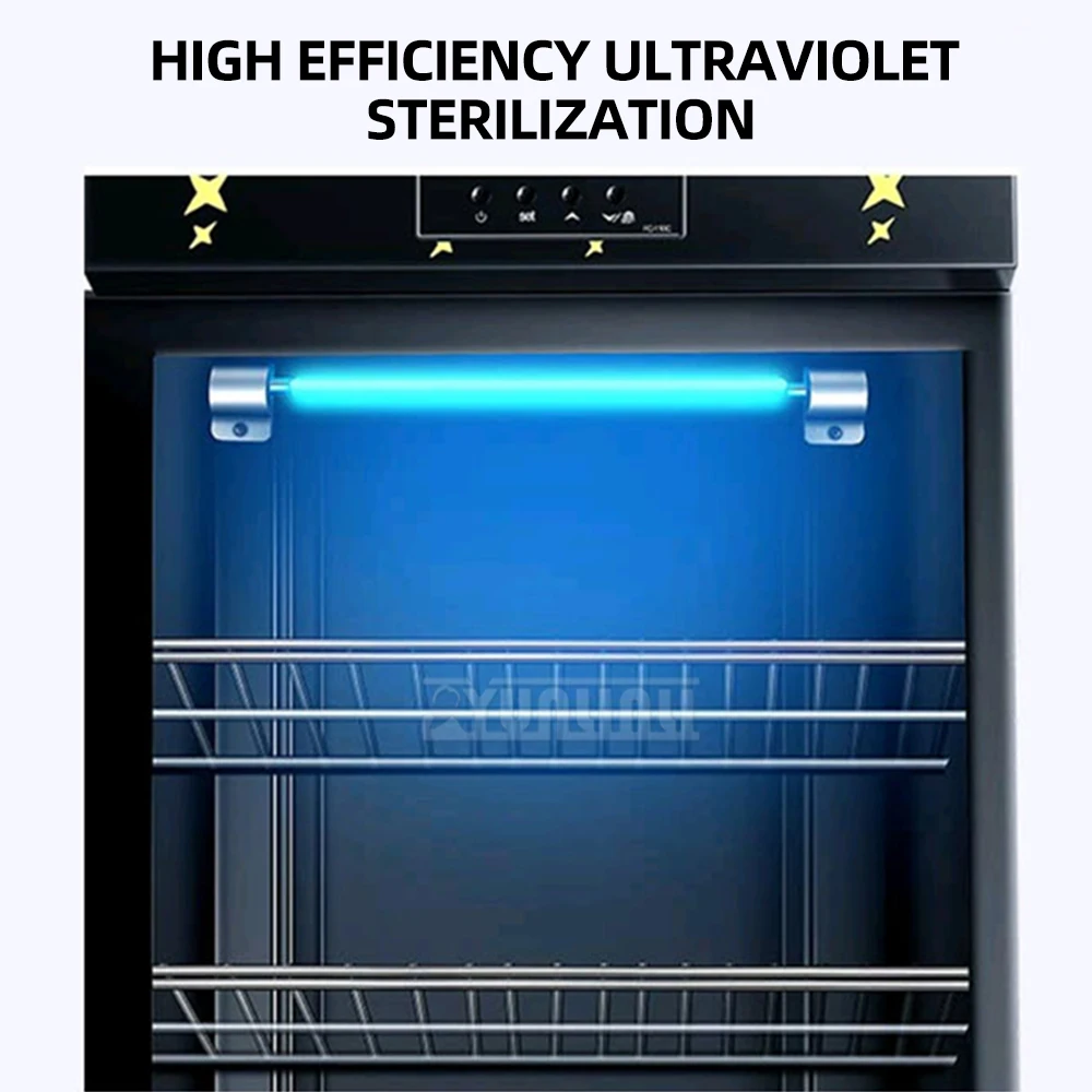 Gabinete de yogur refrigerado de esterilización de temperatura constante comercial Gabinete de yogur refrigerado inteligente