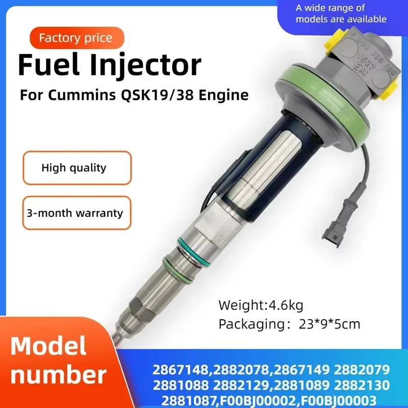 【Premium Quality Daria】 2867148 F00BJ00003 Injector Assembly for QSK19/38 Series Engine Construction Machinery