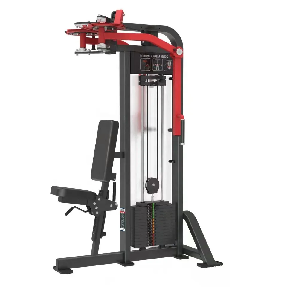 

Nice Price Fine Quality Strength Trainer Rear Delt Pec Fly Machine Commercial Gym Fitness Equipment