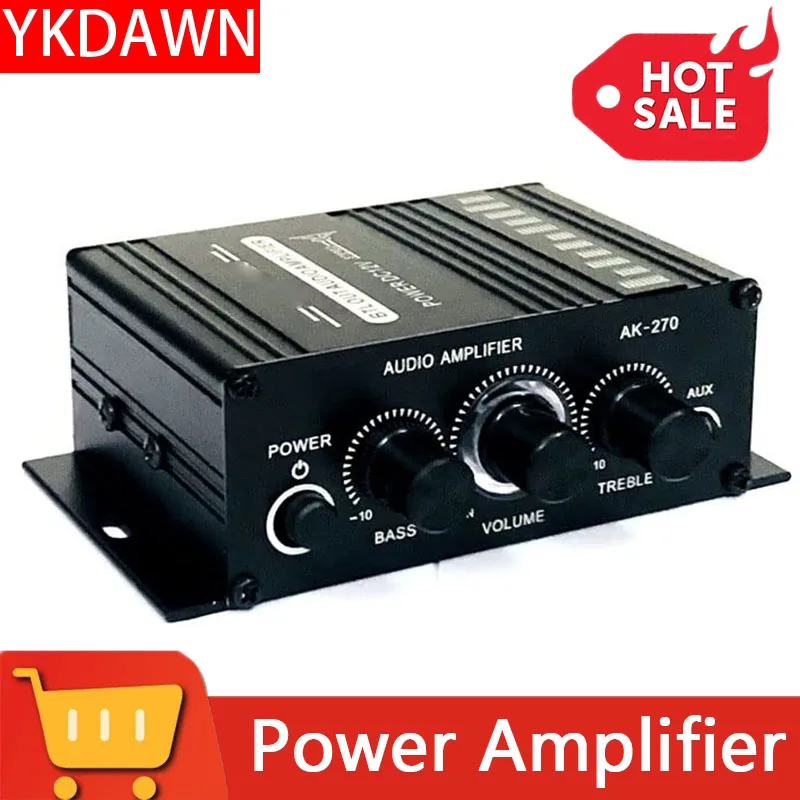 

YKDAWN Manufacturer Selling Amplificador High Quality Karaoke Speakers Fm Video Receiver Remote Powered Amplifier Amp For Music