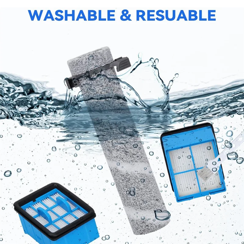 

ABZY-сменный рулонный фильтр для Bissell Crosswave Omniforce EDGE 3930F/3933/V2/3999Z, аксессуары для пылесоса для влажной и сухой уборки