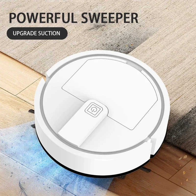 Electric Sweeping Robot Smart Household Sweeping and Dragging Three-in-one Vacuum Cleaner USB Charging and Cleaning Machine Gift