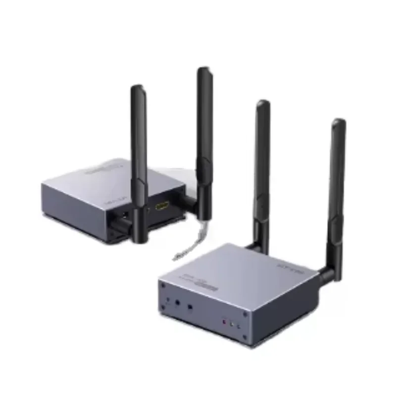 متوفر في المخزون 200 متر HDMI موسع لاسلكي، MT-VIKI 4K HDMI طقم إرسال واستقبال لاسلكي لغرفة مؤتمرات الفيديو #1