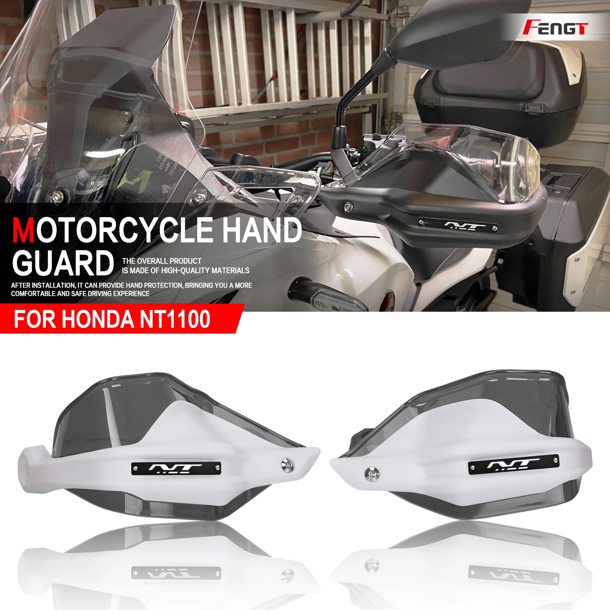 

Увеличенная защита для HONDA NT1100 2021-2025 NT 1100, аксессуары, защита для рук, щит с монтажным кронштейном