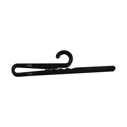 Plastic Non Slip Sock Hanger Clip, Black Slide On Style Toothed Packaging Long Sock Hooks Antiskid With Teeth Clothes Clips