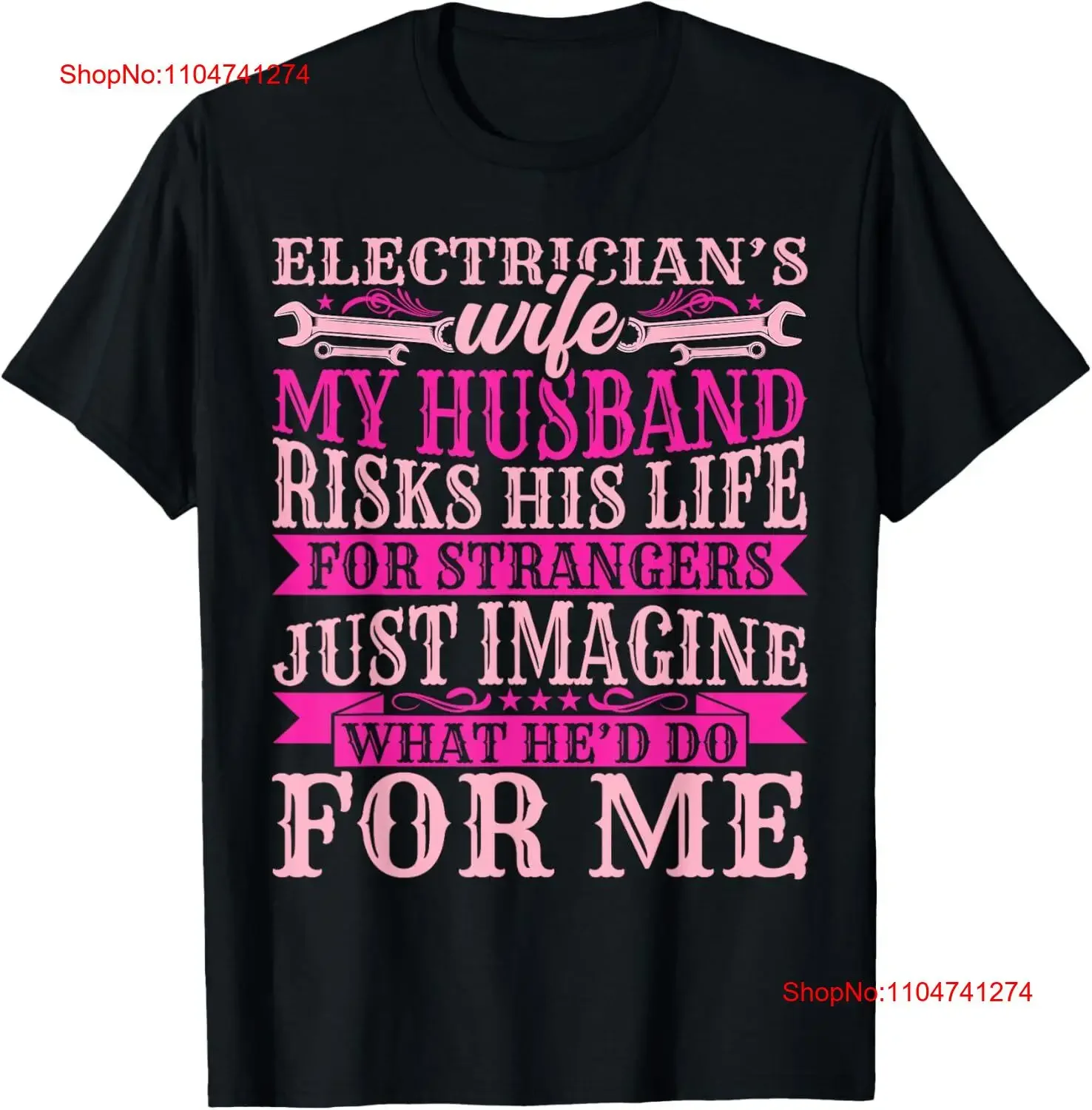 

Electrician Wireman's Wife Funny My Husband Risks His Life T Shirt vintage Washed fashion Soft Stylish streetwear Unisex