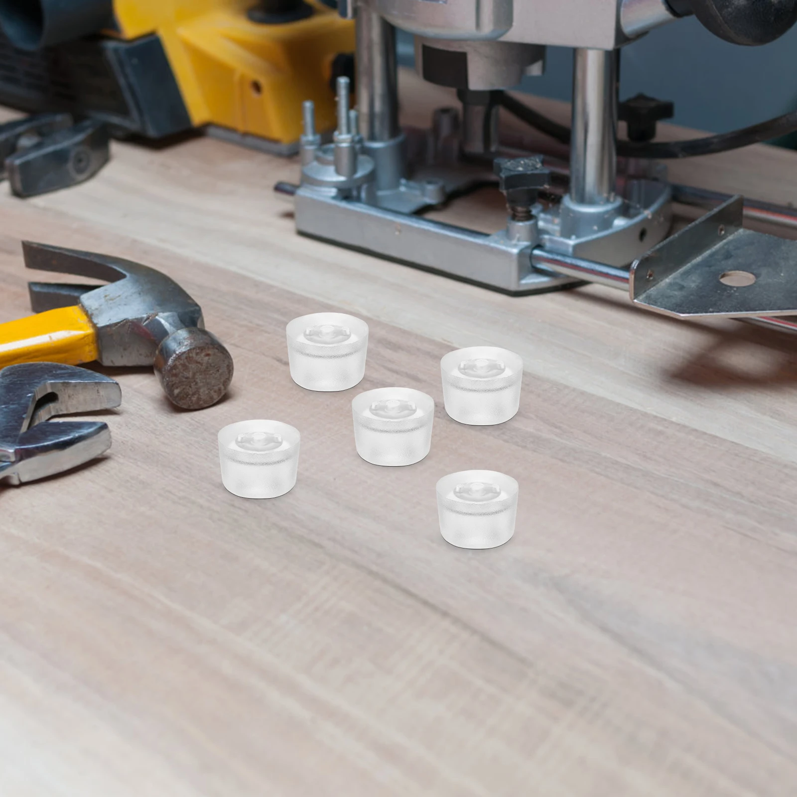 10 قطعة منصات سيليكون شفافة عدم الانزلاق حماة الأثاث الأرضيات الصلبة المضادة للخدش الحد من الضوضاء الجدول منصات القدم