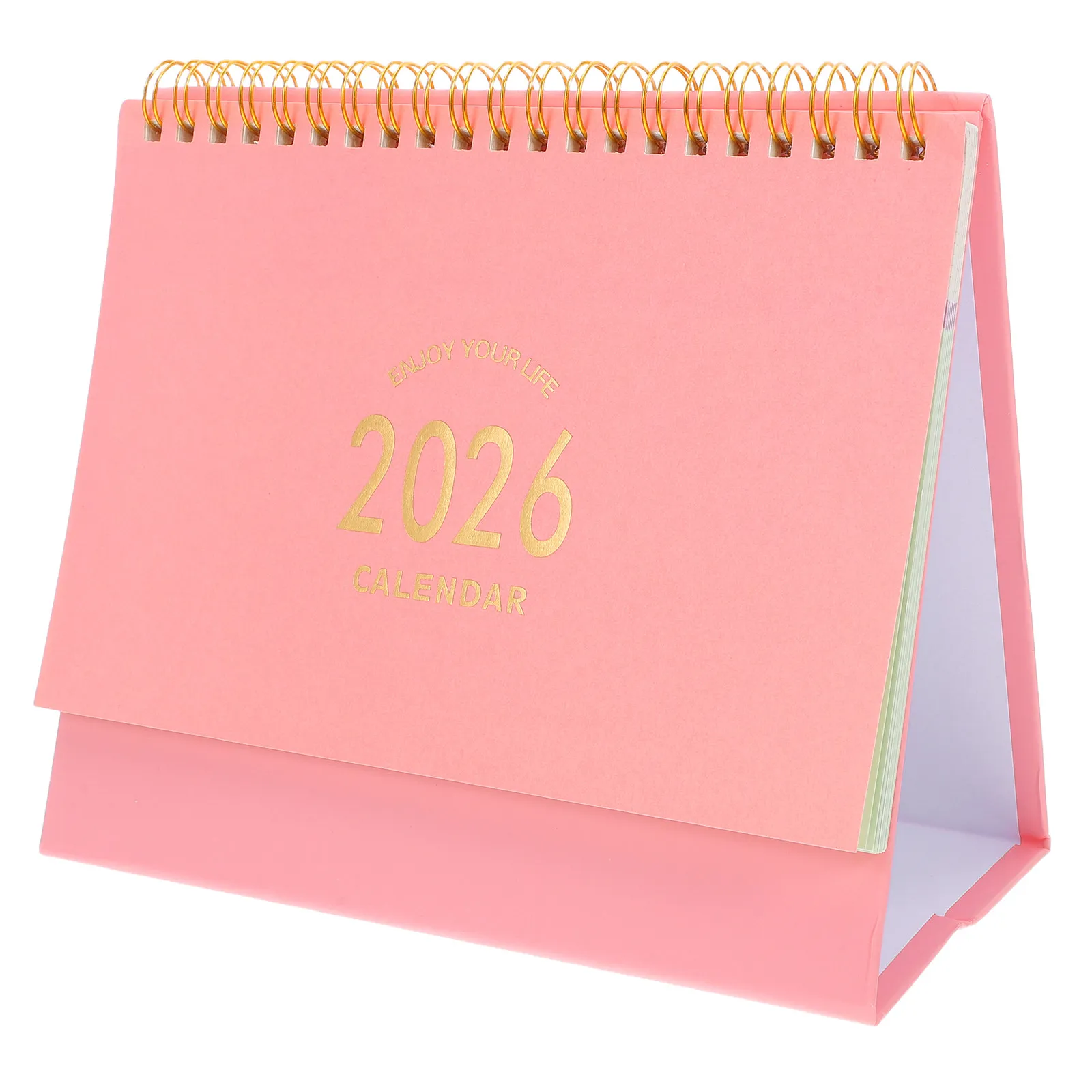 

Small Desk Calendar 2025-2026 Standing Flip Thick Paper Monthly Schedule Planner Office Home Date Organizer Daily Desk Calendar
