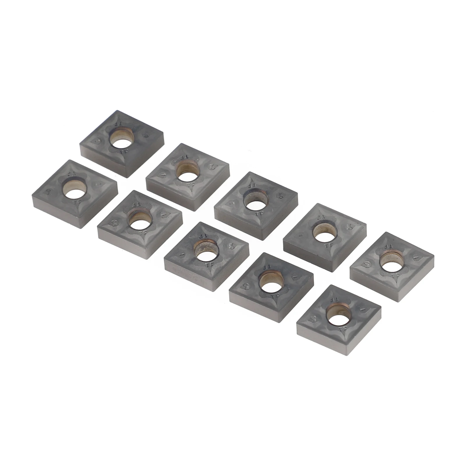 

10 шт. CNMG120404-TF IC907 Твердосплавные пластины для фрезерования с ЧПУ, токарные резцы по металлу, инструмент для механической обработки, шлифовка по дереву
