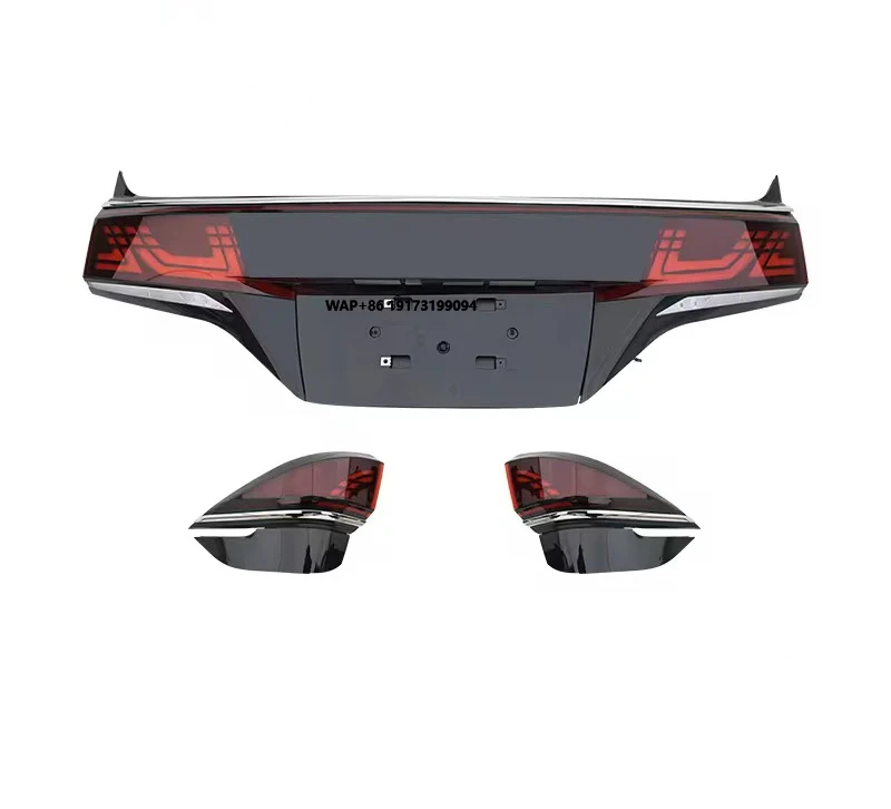 For 2024 for Alphard Full LED Taillights New Condition with Red Lens for Upgrade or Replacement