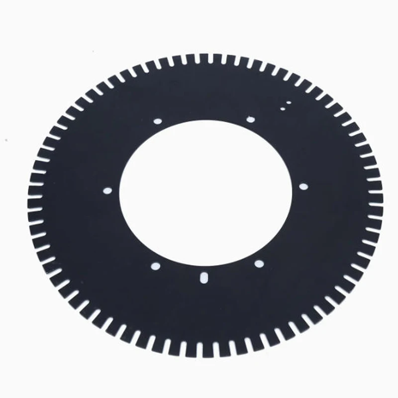 

Milling Turning Part Fabrication Service CNc Machining Parts Black Engineering Plastic Tooth Disc
