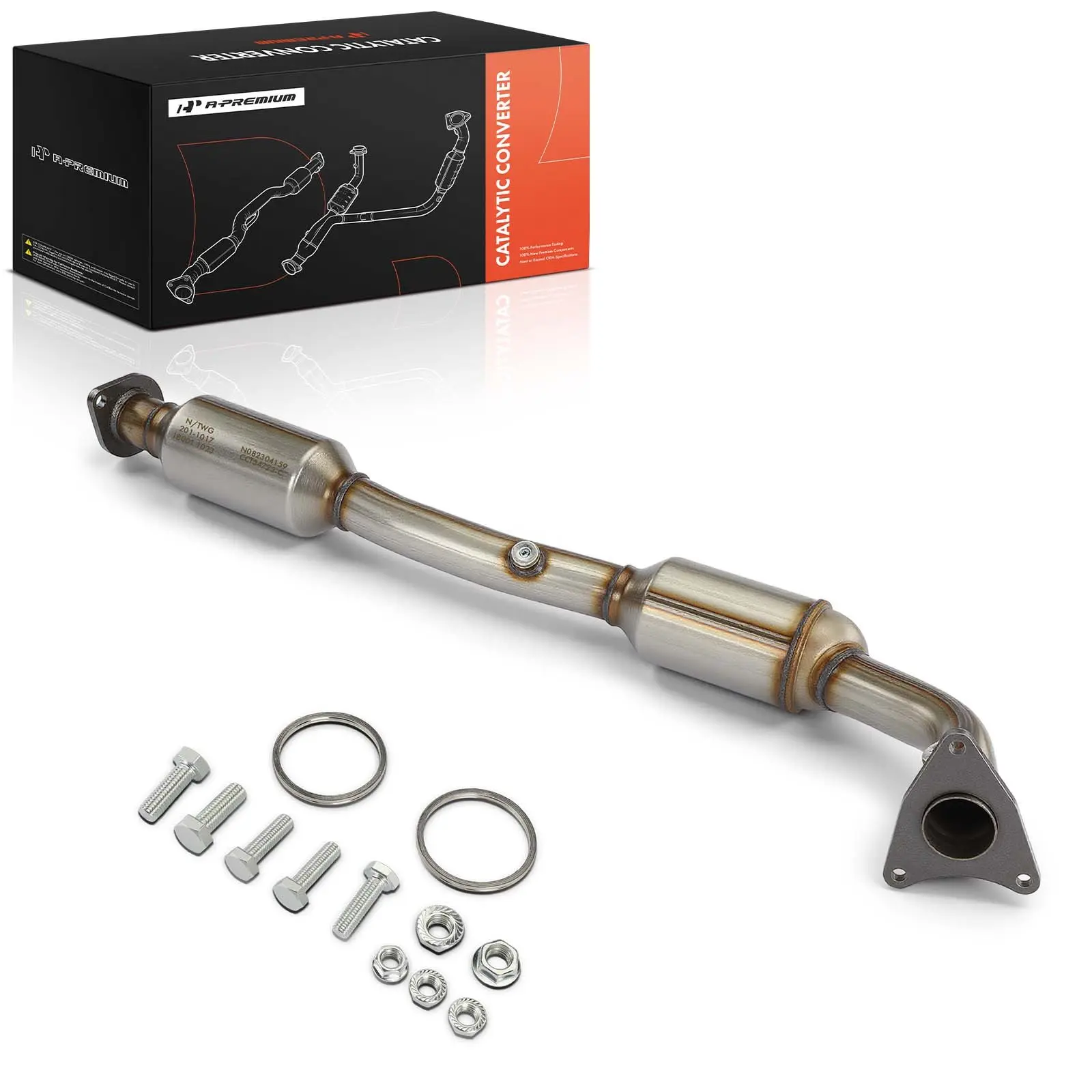 A-Premium Right Side Catalytic Converter for Toyota Tundra 2007-2019 Sequoia 2008-2019