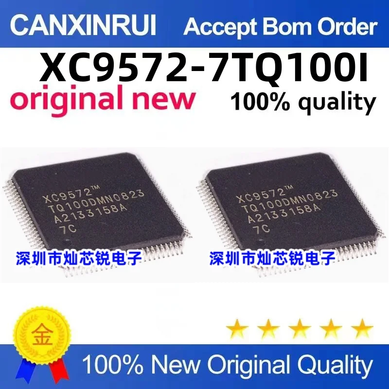 

New original XC9572-7TQ100I/C-10TQG100I/C SMD QFP100 programmable chip