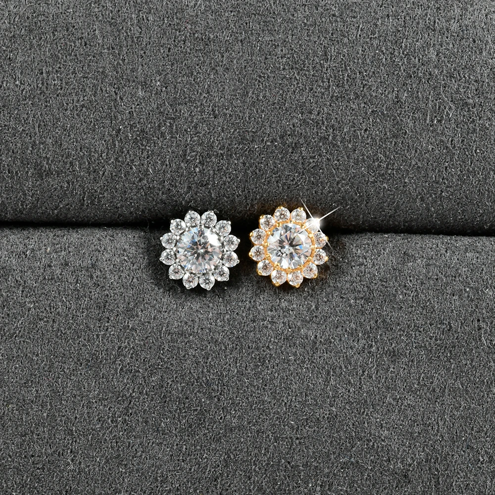 1 Stück Glänzender CZ-Blumen-Labret-Stud in verschiedenen Formen, G23 reines Titan, Innenschraube, Zirkonia, Rook-Ohrstecker, Traugs Conch Ohrring, 16g – Detail 8