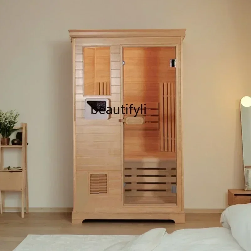 35Single double multi-person wet steam room Household sweat steam room Fumigation steam room Sauna Hearth stoneL