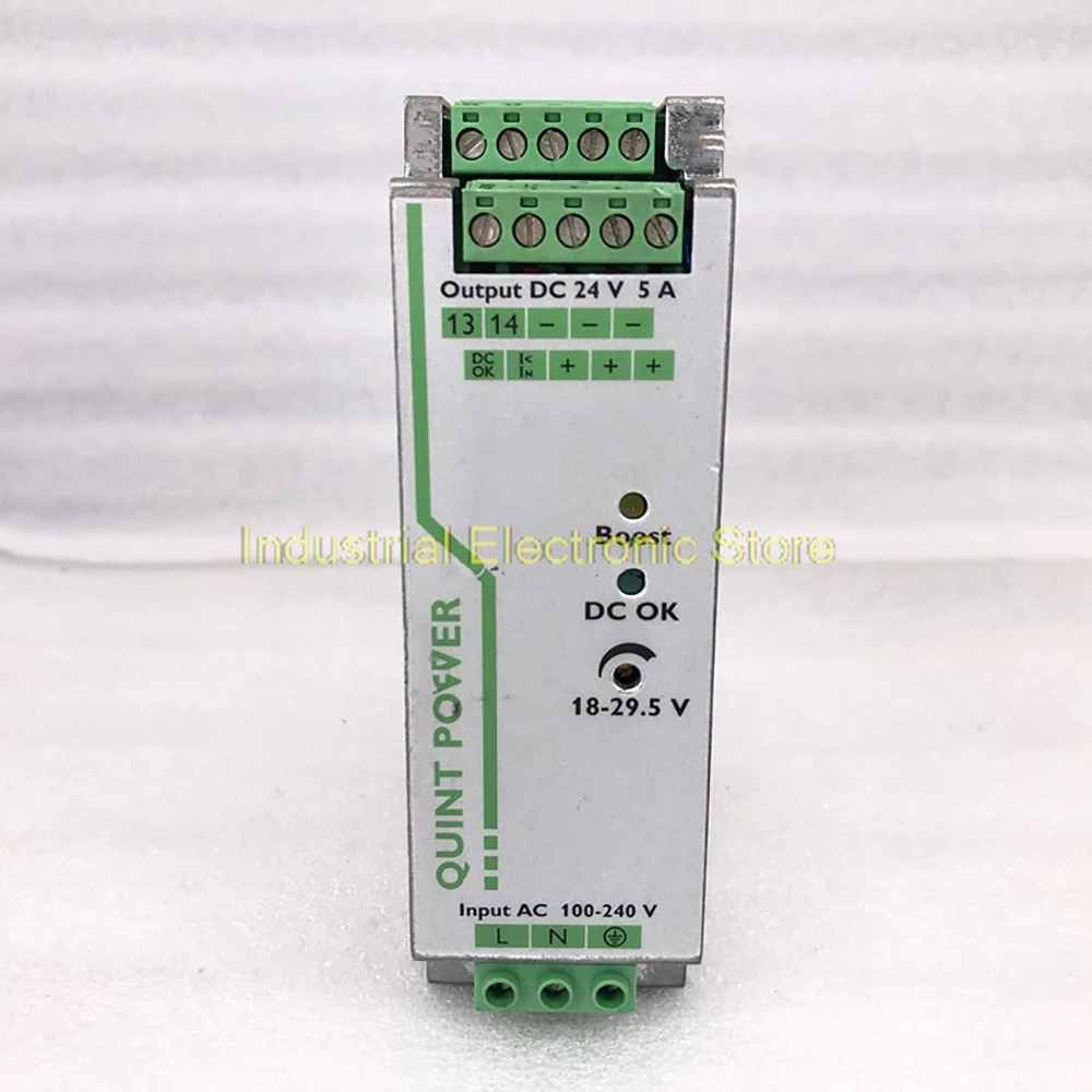 For Phoenix Rail Switching Power Supply QUINT-PS/1AC/24DC/5 24V/5A 2866750