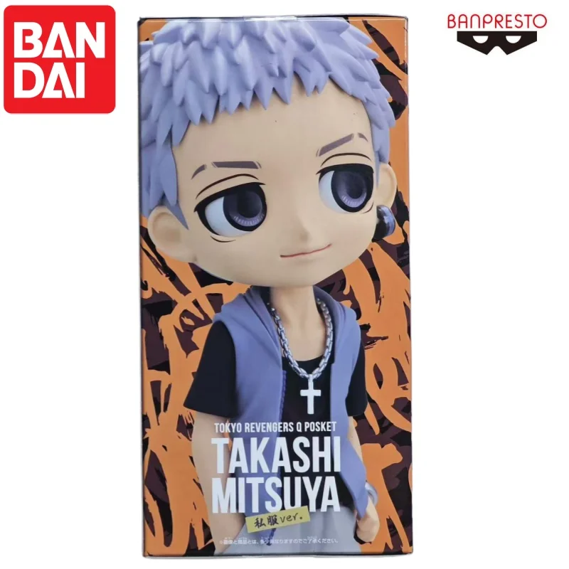 

In Stock Original Bandai Banpresto Tokyo Revengers Qposket Mitsuya Takashi Garage Kit Model 100% Genuin Ornaments Original Box