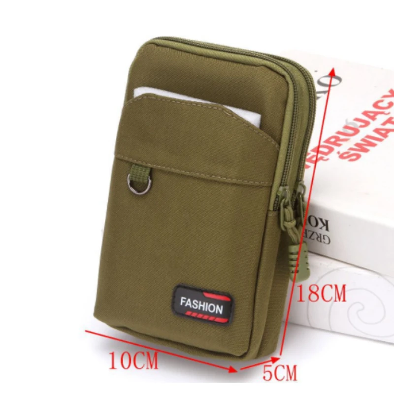 Oxford cloth new 7-inch mobile phone bag wear-resistant on-site pocket wear-resistant belt Baohu sports pocket mobile phone bag