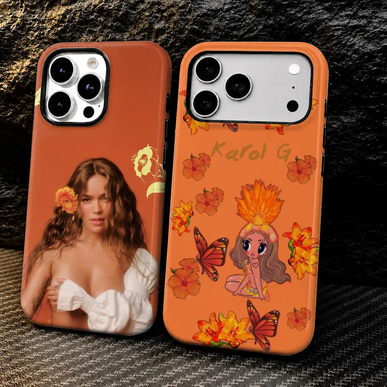 Singer Album K-Karol G Phone Case For iPhone 18 17 16 15 14 13 12 11 Pro Max 2-in-1 Dual-Layer Back Shockproof Protective Cover