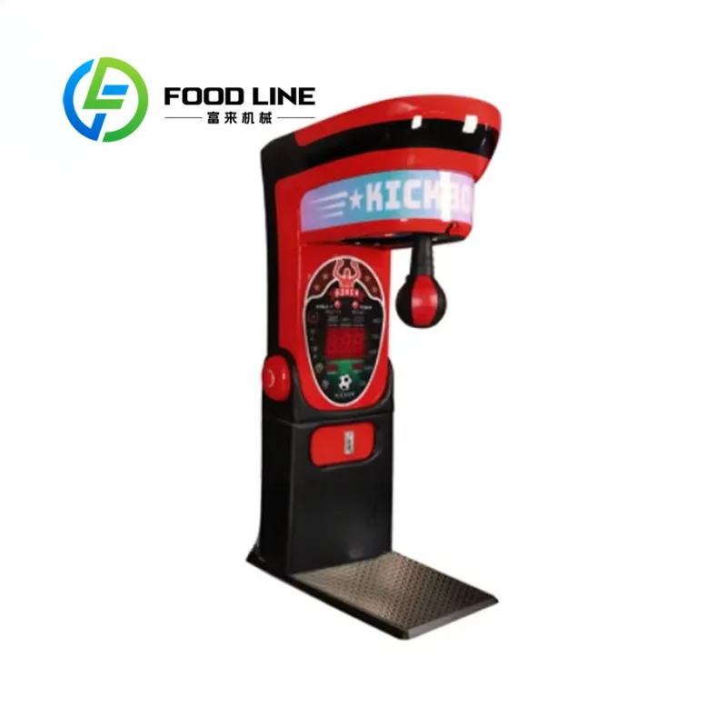 Coin Operated Boxing Machine Matches Boxer Punching Game Machine To Measure Hit Force For Bar, KTV And Indoor Family Amusement
