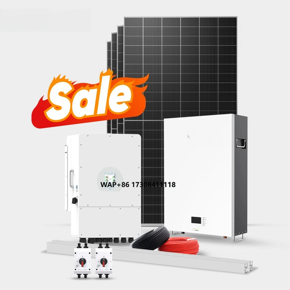 Full Complete Off Grid Hybrid Solar System Home Power 5Kw 10Kw 15Kw 20Kw Solar Panel System for House