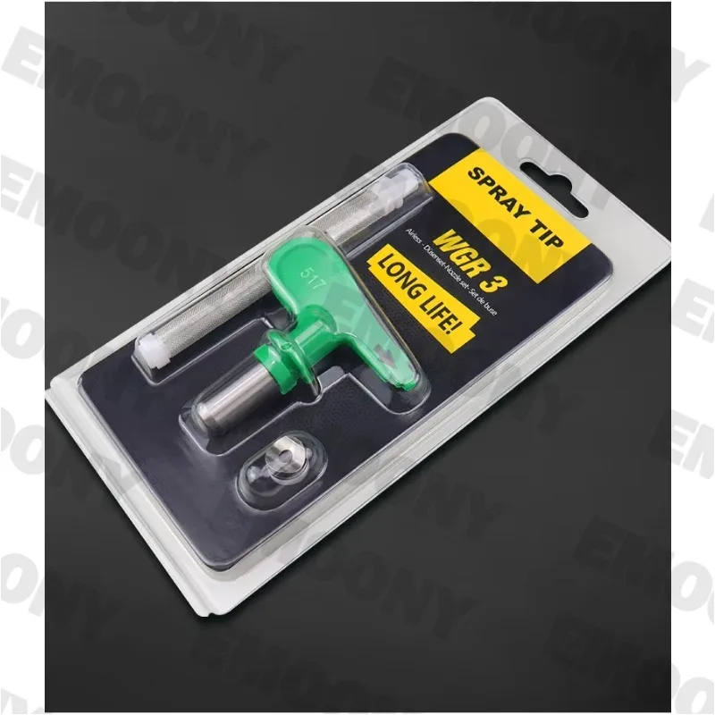 Airless Spray Tip Nozzle 215 321 423 517 With Gun Filter Nozzle Sprayer Airbrush Tip For Titan Wagner Airless Paint Spray Gun