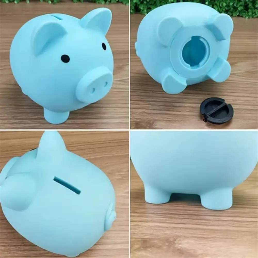 Gift Pig Shape Piggy Bank with Saving Money Goals Counter Reusable Storage Bottl Crafts Money Box for Helps The Habit of Saving