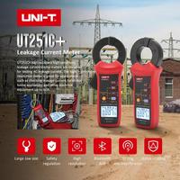 UNI-T UT251C+ Leakage Current Clamp Meter 60A AC Digital Ammeter Pliers True RMS PEAK Hold Bluetooth