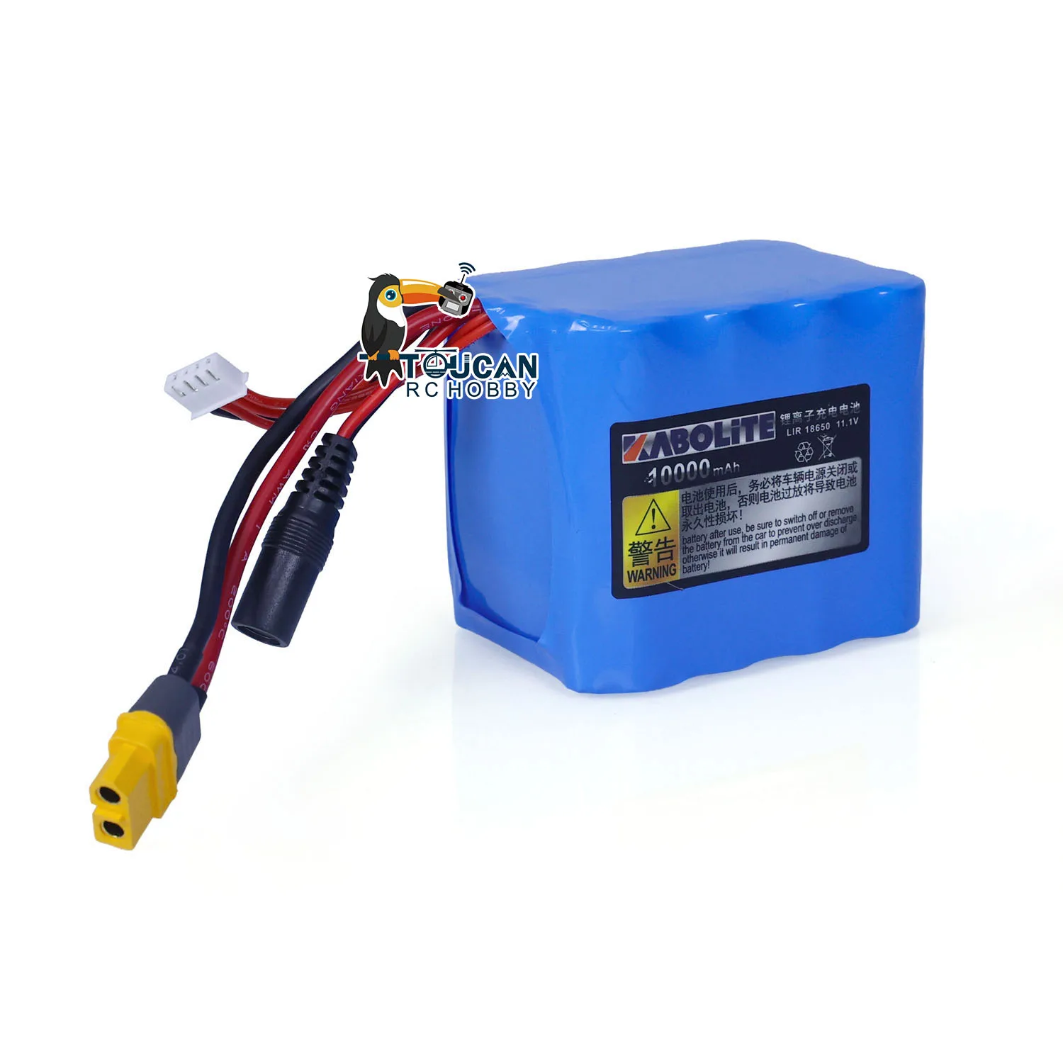 Accessories 10000mAh 11.1V Li-ion Battery Spare for 1/14 RC Hydraulic Loader Excavator Model Parts