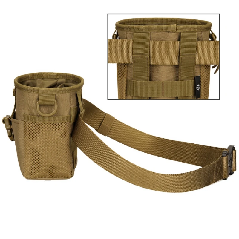 Tactics Recycle Waist Pack 1000D Nylon Outdoor Climbing Magnesium Powder Storage Belt Adjustable Multifunction Molle Hunting Bag