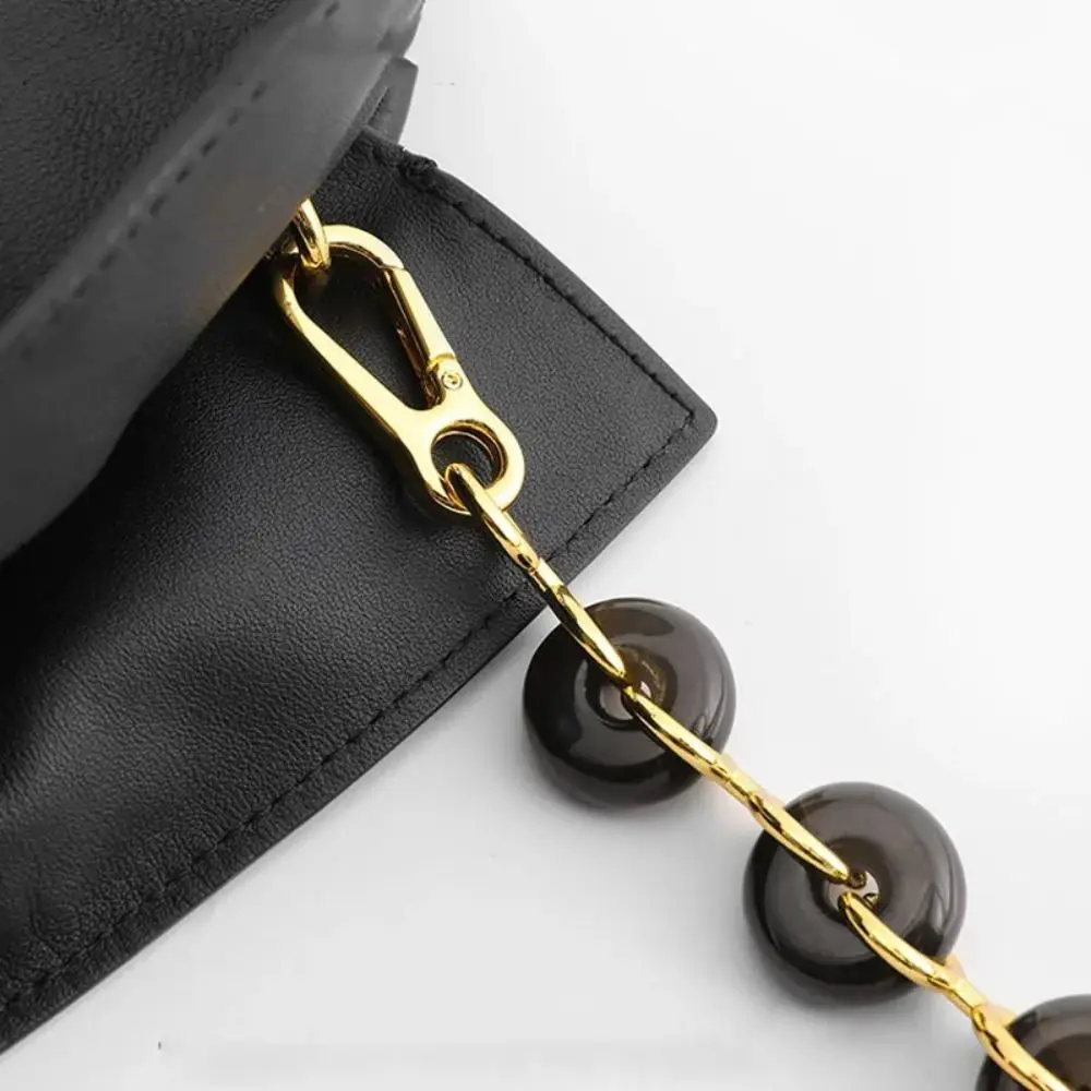 Donut Chain Bag Replacement Shoulder Strap Acrylic Resin Crossbody Chain Metal Bags Extender Bag Shoulder Belt Bag Accessories
