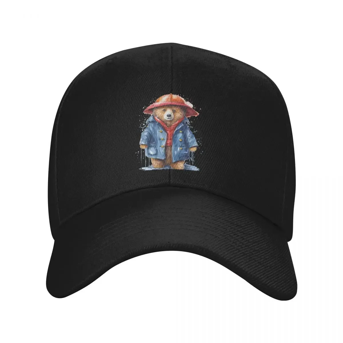 

Groovy Paddington Bear Baseball Cap Fishing cap fishing hat Caps For Women Men's