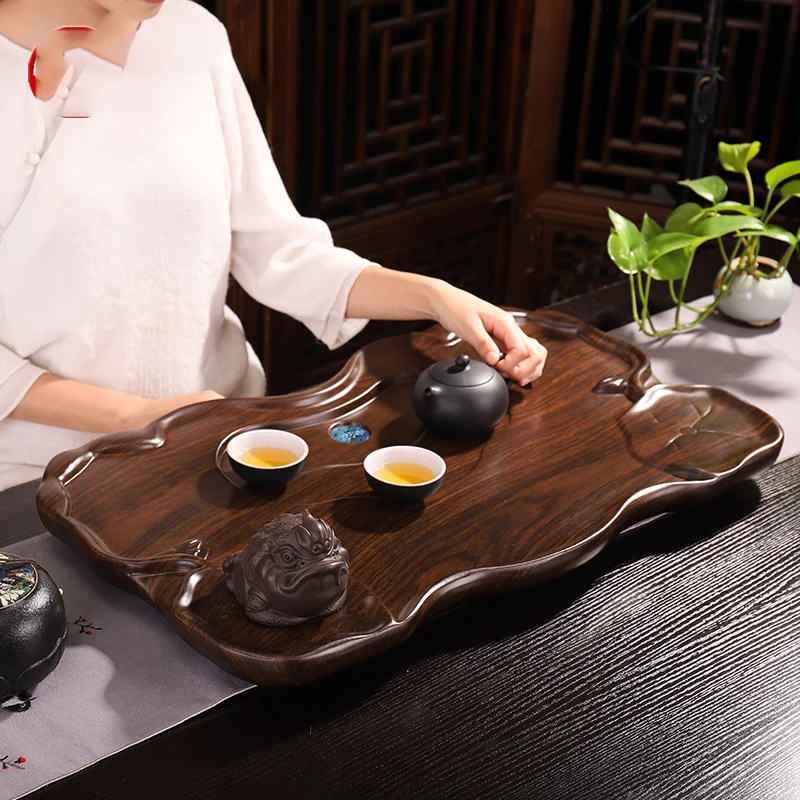 

Science Technology Wood Tea Trays Vintage Luxury Japanese Serving Tea Trays Large Chaban Plateau De Service Rolling Tray Set