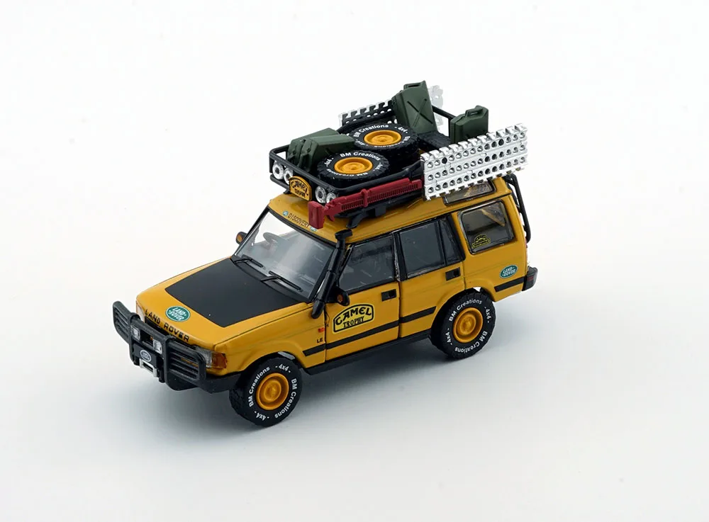 New 1:64 1998 Discovery1-Camel Version w/Accessory By BM Creations Diecast Toy Cars Simulation Model