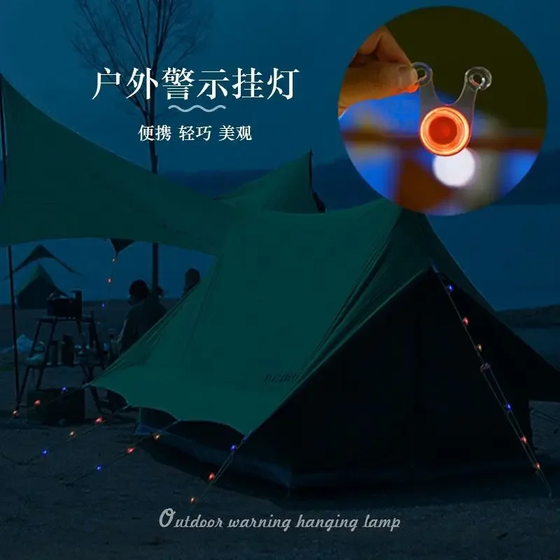 outdoor camping lights, wind rope hanging lights, sky curtains, rope pulling tents, warning lights, LED decorative lights