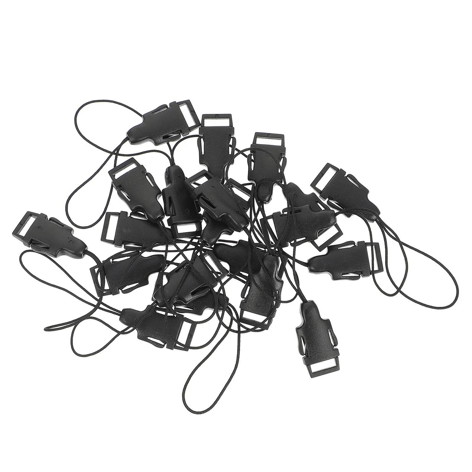 

20 pcs Camera Clip Adapter 1.2Cm Qd Loop For 12Mm Strap Quick Release Connector Mini Qd Converter For Neck Wrist Strap Camera