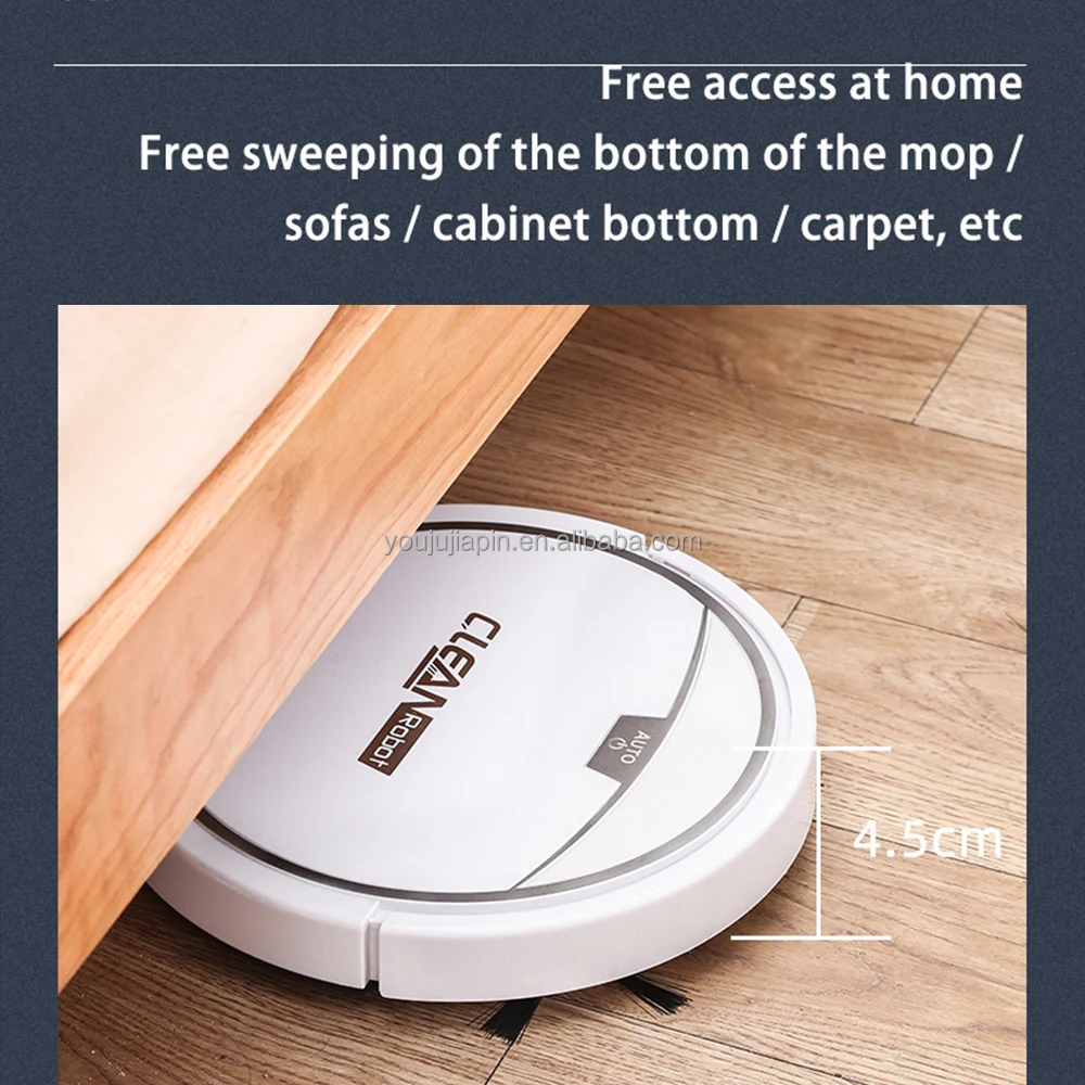 Hot Sale Remote Control Robot Vacuum Cleaner Auto Rechargeable Sweeping Robot Cleaner Wireless Vacuum Cleaner for Home