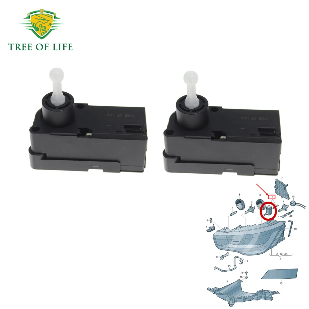 Car Headlight Level Adjustment Motor For A1 Q3 8U 2011 2012 2013 2014 2015 2016 2017 8X0941293 0307853317 8X0 941 293