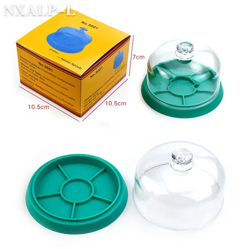 Watch Movement Dust Sheet Cover Parts Watchmakers Moistureproof Holder Tray Storage Box Protector Watchmaker Repair Tool