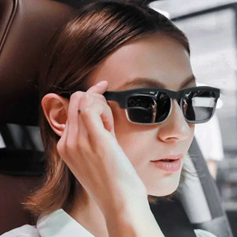 Bluetooth Polarized Light Glasses Mobile Phone Call Headset Outdoor Sports Sunglasses Wireless Music Player Eyeglasses Headphone