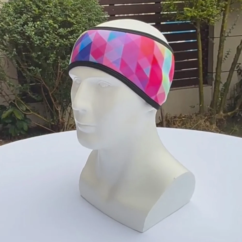 

Sports Earmuffs Breathable Winter Warm Fleece Ear Cover Women Girls Hair Bands Running Headband Hair Sweatbands