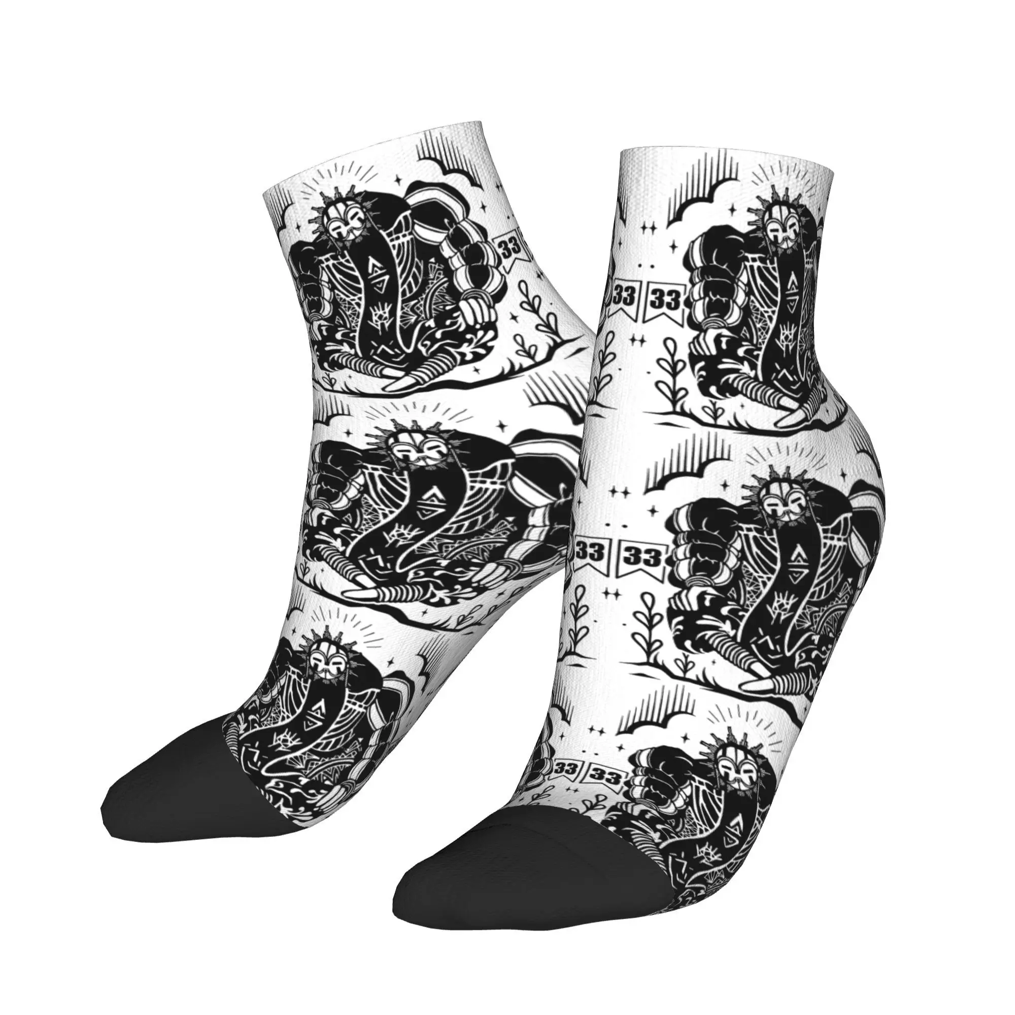 

Esquie Clair Obscur Expedition 33 Gamer Ankle Socks Anti Slip Soft Climbing Socks For Men Spring Modern Design Sock