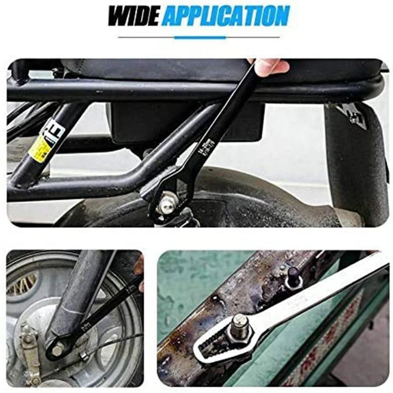 Double End Wrench Universal Spanner 8-22Mm Key Set Screw Nuts Wrenches Repair Self-Tightening Universal Wrench