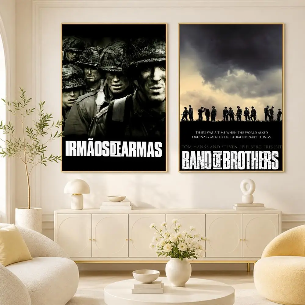 Band of Brothers Poster Room Home Decoration Interior Wall Art Printing Garage Posters Gift
