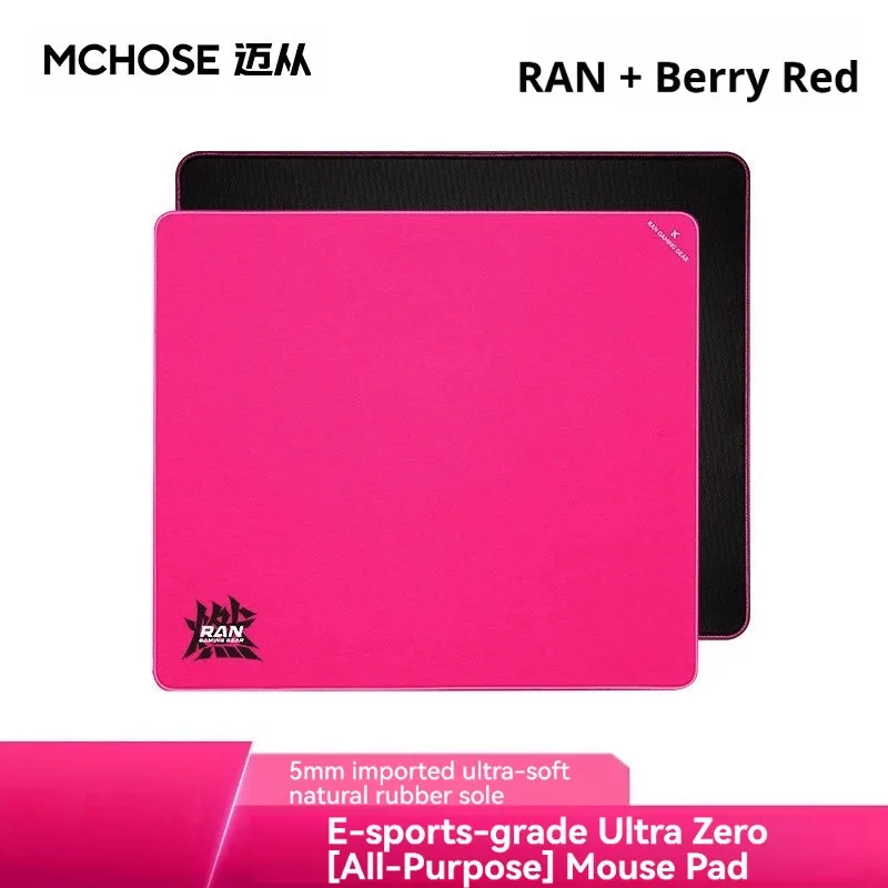 MCHOSE Ran+ Comfortable Gaming Mousepad for Esports Office Work Suitable for FPS Games Valorant Pro Design Computer Accessories