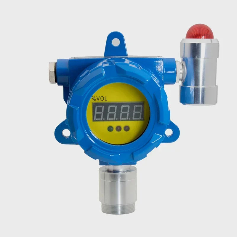 new design flammable gas analyser fixed type fixed type gas detector flammable co gas monitor