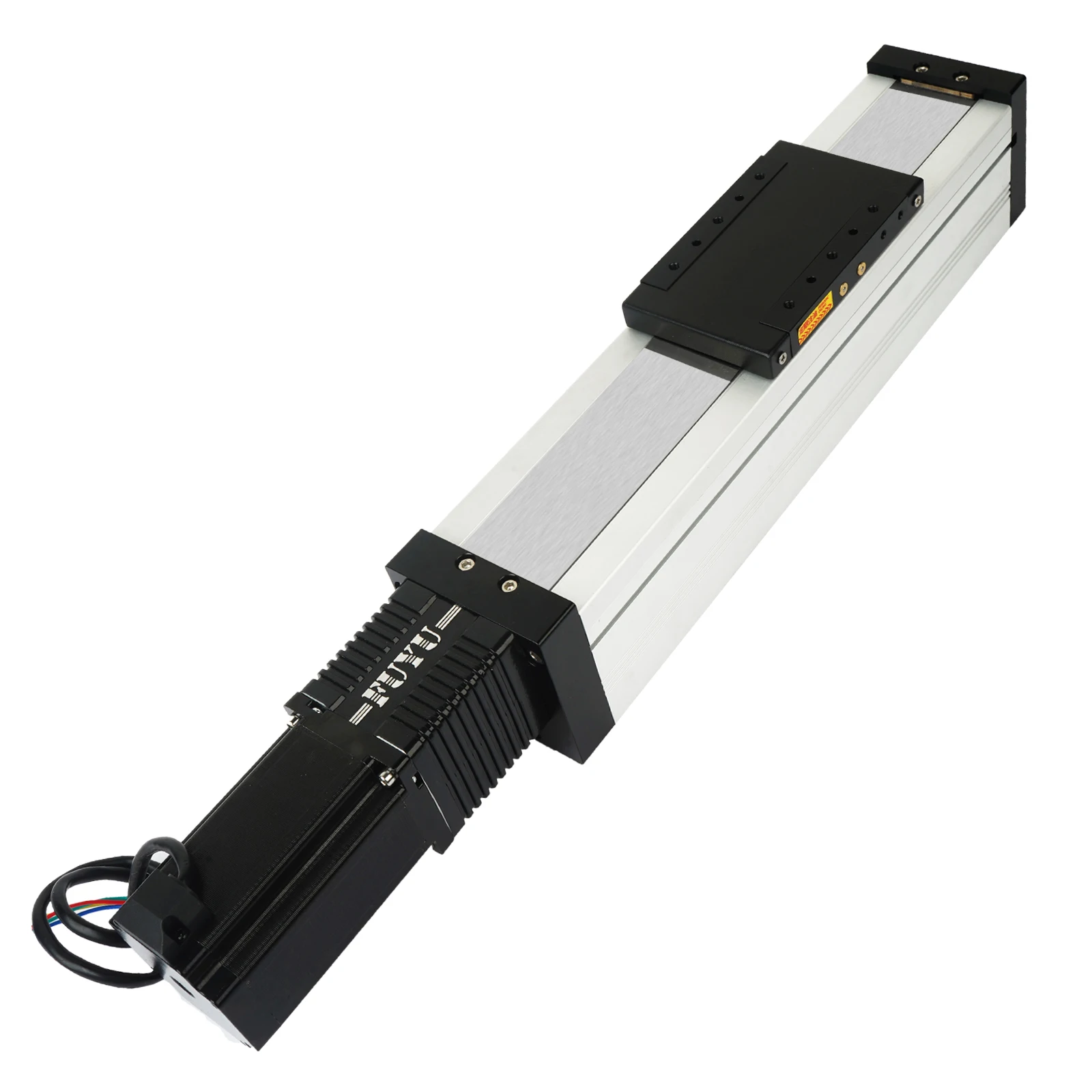 Dustproof Ball Screw Linear Motion Guide With Motor Aluminum Construction 70kg Load Capacity For Z Axis Robot Arm