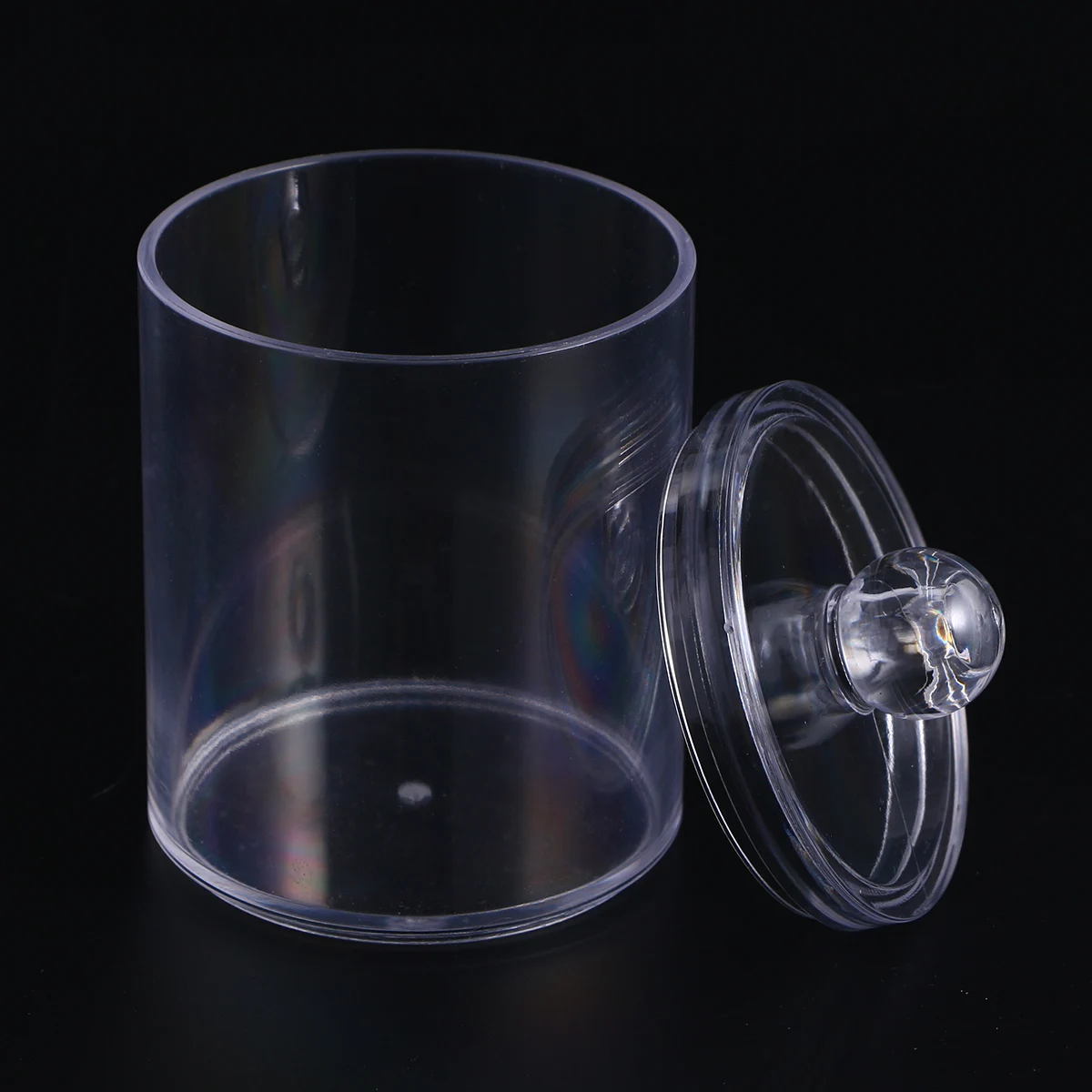 

3Pcs Cotton Storage Box Travel Household Container Transparent Household Storage Container Case Space Saving Design